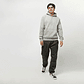 HOODED CHASE SWEATSHIRT (STONE GREY) - Thumbnail 3