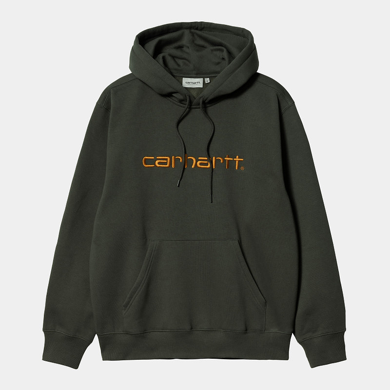 HOODED SWEAT (BOXWOOD/OCHRE) 1