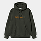 HOODED SWEAT (BOXWOOD/OCHRE) - Thumbnail 1