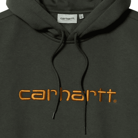 HOODED SWEAT (BOXWOOD/OCHRE)