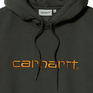 HOODED SWEAT (BOXWOOD/OCHRE)