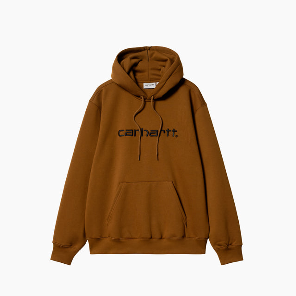HOODED SWEATSHIRT (Deep brown)  1