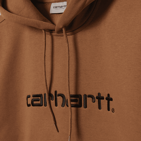 HOODED SWEATSHIRT (Deep brown) 