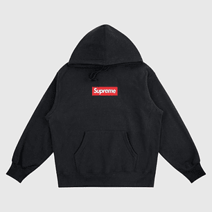 SUPREME SPAIN BOX LOGO (PRETO/VERMELHO)