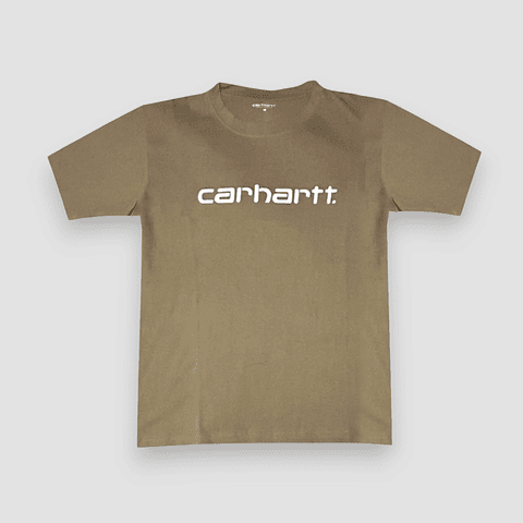 S/S SCRIPT T-SHIRT (sun faded)