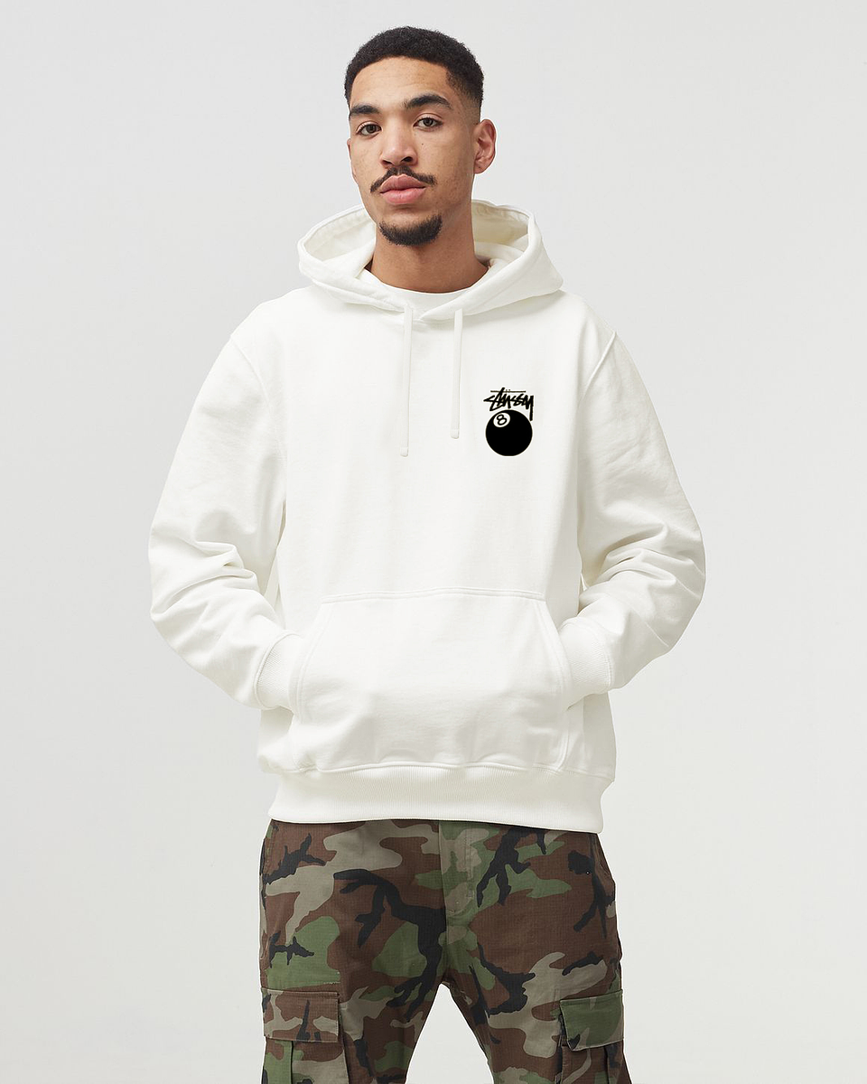 8 Ball Hoodie Natural 3