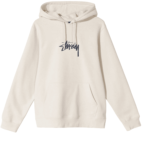 Stock Logo Hoodie (beige/navy blue) 