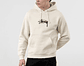 Stock Logo Hoodie (beige/navy blue)  - Thumbnail 2