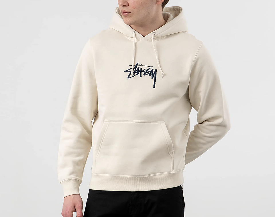 Stock Logo Hoodie (beige/navy blue)  2