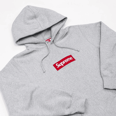 SUPREME SPAIN BOX LOGO (CINZA) 
