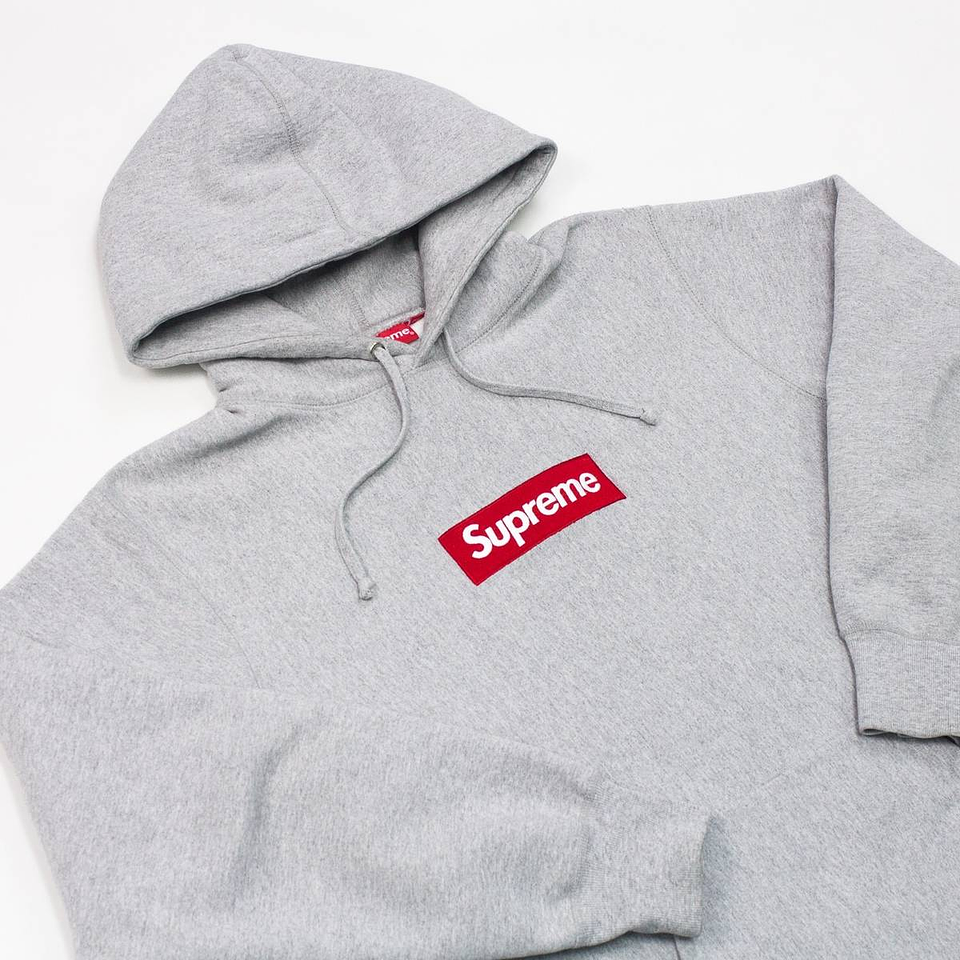 SUPREME SPAIN BOX LOGO (CINZA)  2