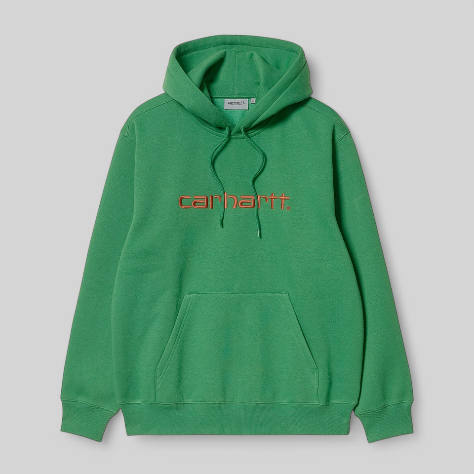 HOODED SWEATSHIRT (BONSAI/BRICK)  1