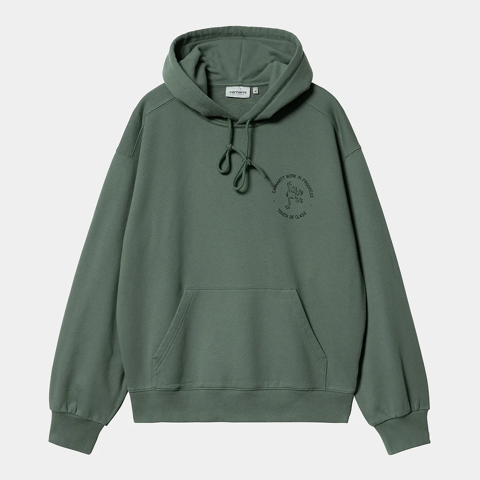 HOODED SWEATSHIRT (Duck Green/Black Stone) 2