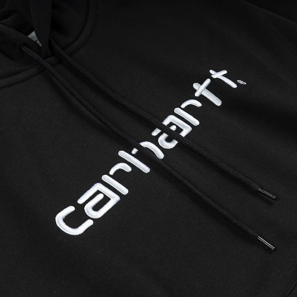 HOODED SWEATSHIRT (BLACK)  2