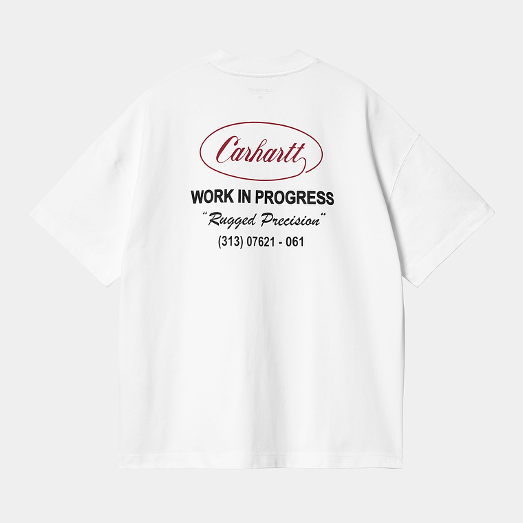 S/S TROPHY T-SHIRT WHITE 1