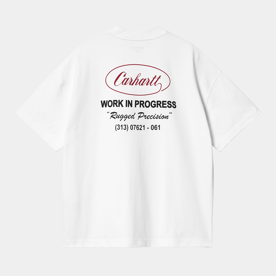 S/S TROPHY T-SHIRT WHITE 1