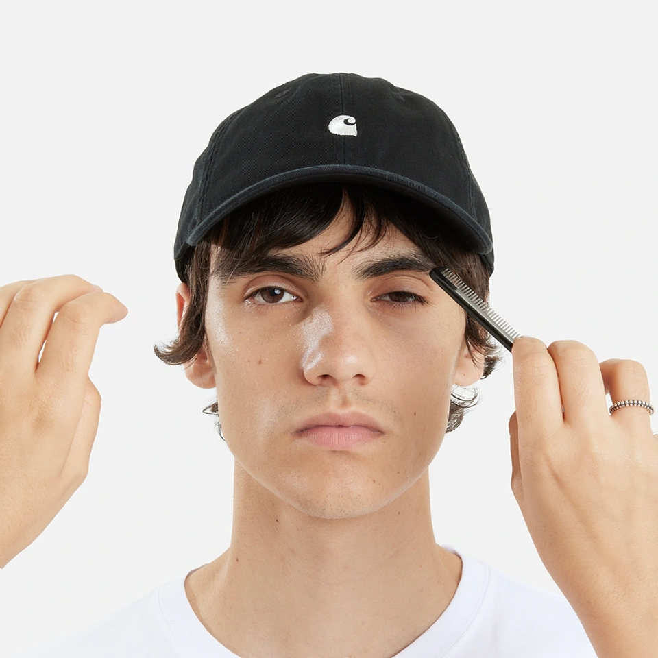 Script Logo Cap - Black/White 4