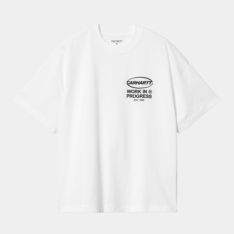 S/S Body Of Work T-Shirt (white)  1