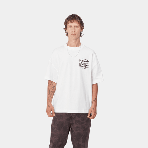 S/S Body Of Work T-Shirt (white) 