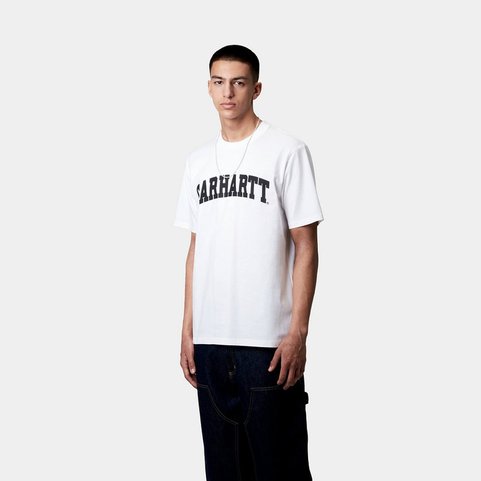 S/S UNIVERSITY SCRIPT T-SHIRT (WHITE) 2