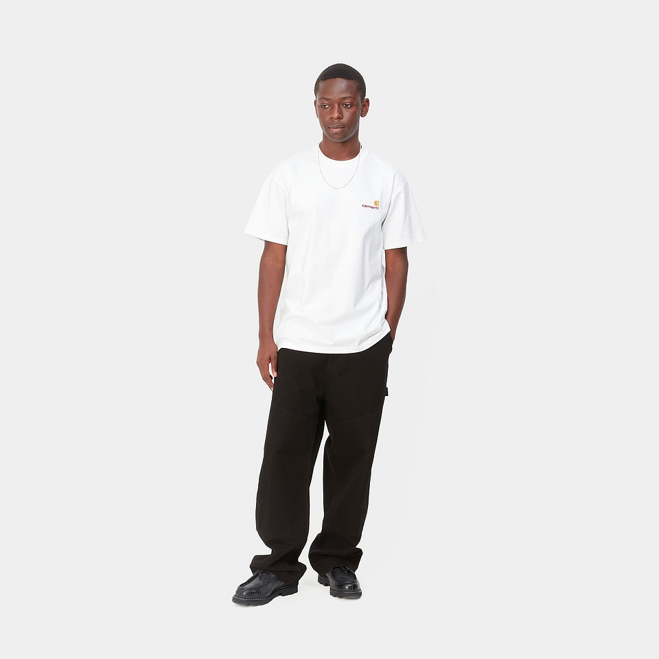 S/S AMERICAN SCRIPT T-SHIRT (WHITE) 3