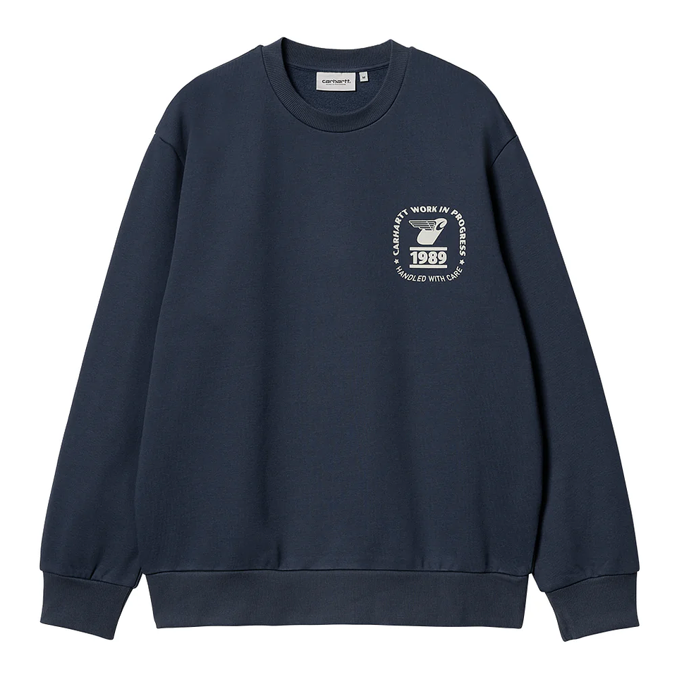 STAMP STATE SWEAT BLUE/GREY 2