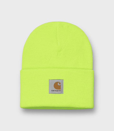 Acrylic Watch Hat (Lime)