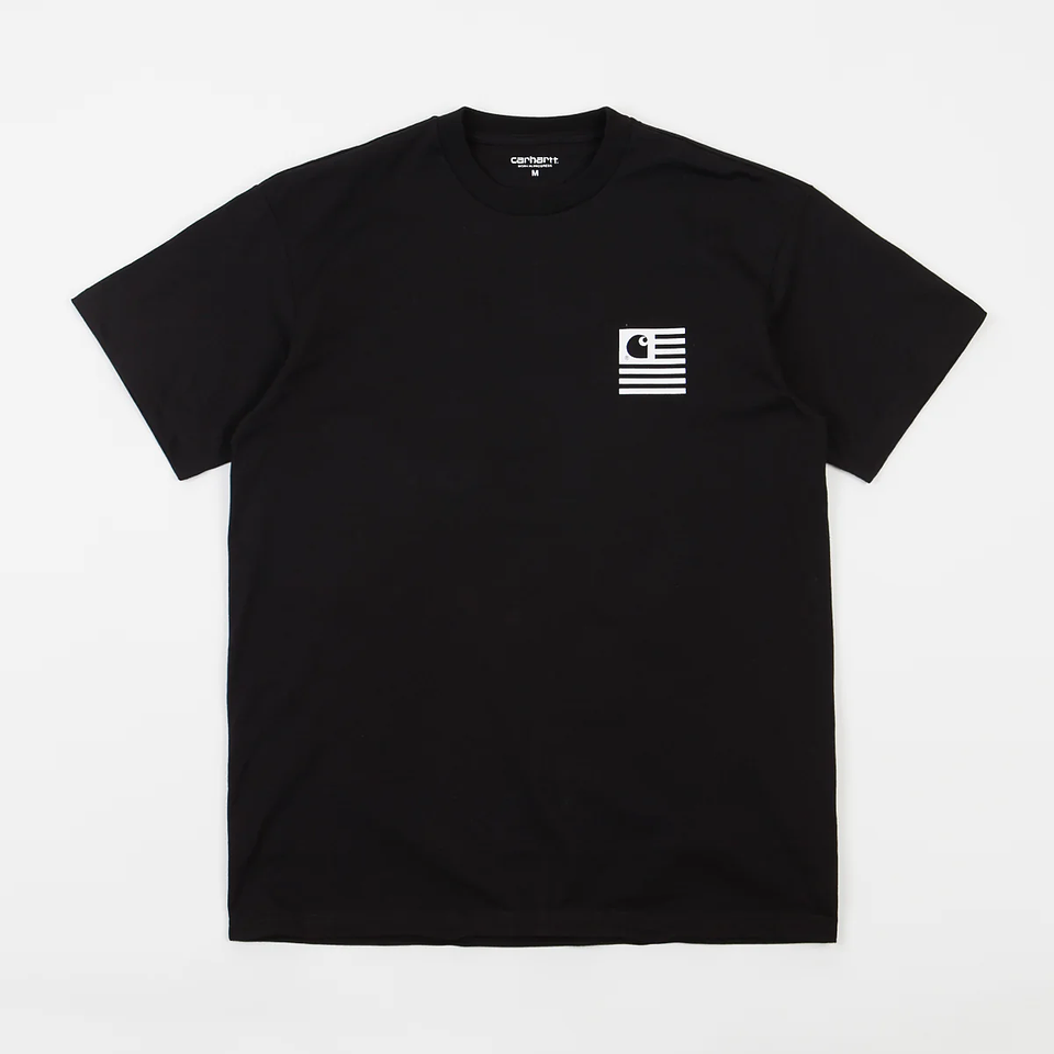 S/S Wavy State T-Shirt (Black) 2