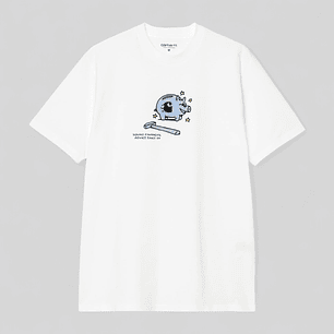 S/S Piggybank T-Shirt (white) DF