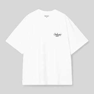 S/S SIGNATURE T-SHIRT (WHITE)