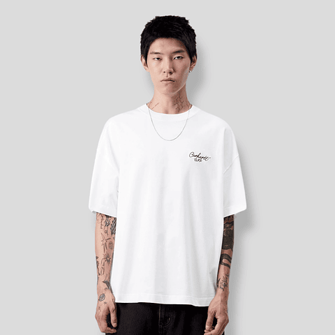 S/S SIGNATURE T-SHIRT (WHITE)