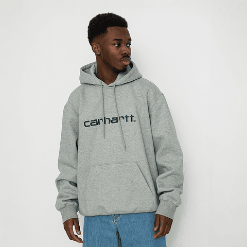 HOODED SWEATSHIRT (GREY/CHERVIL)
