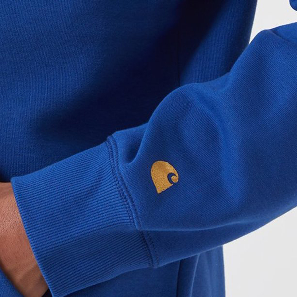 HOODED CHASE SWEATSHIRT (WOLFSBANE BLUE) 3