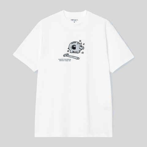 S/S Piggybank T-Shirt (white)