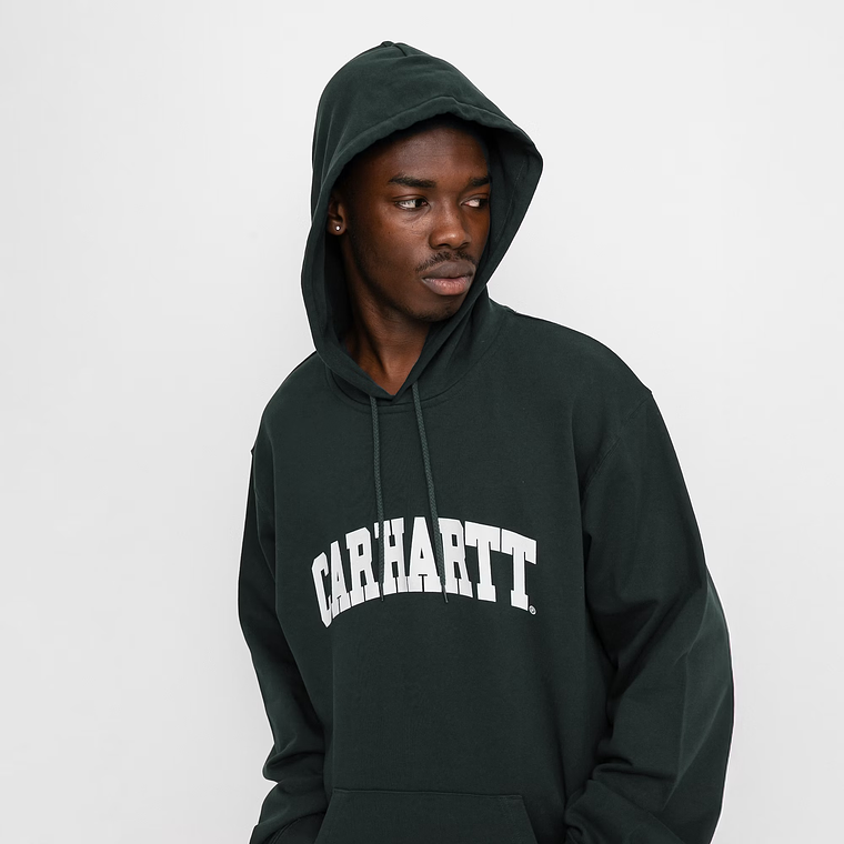 HOODED SWEATSHIRT UNIVERSITY (GREEN) 3