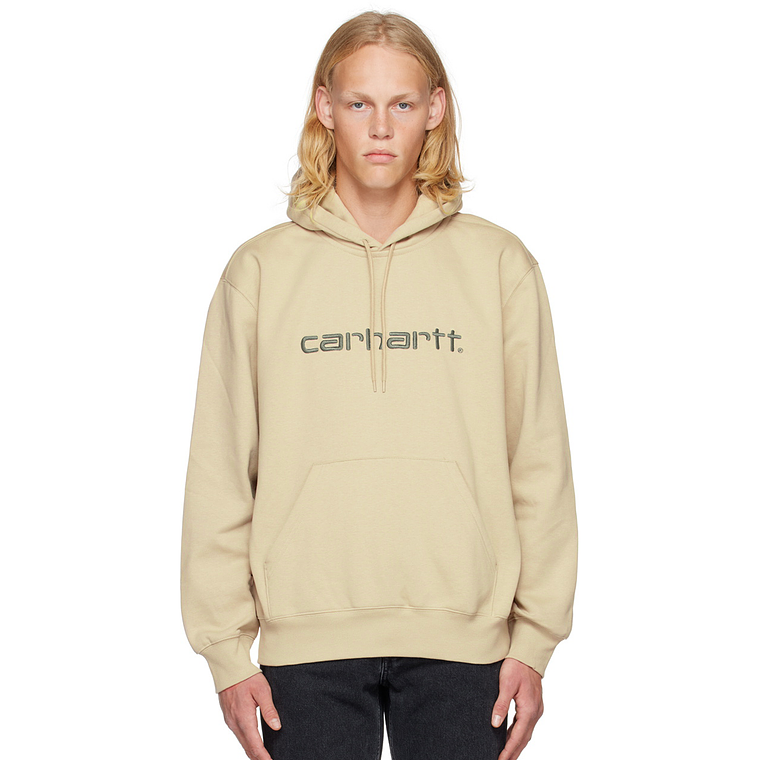 HOODED SWEATSHIRT HD (TAN) 2