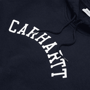 HOODIE UNIVERSITY (DARK NAVY/WHITE)