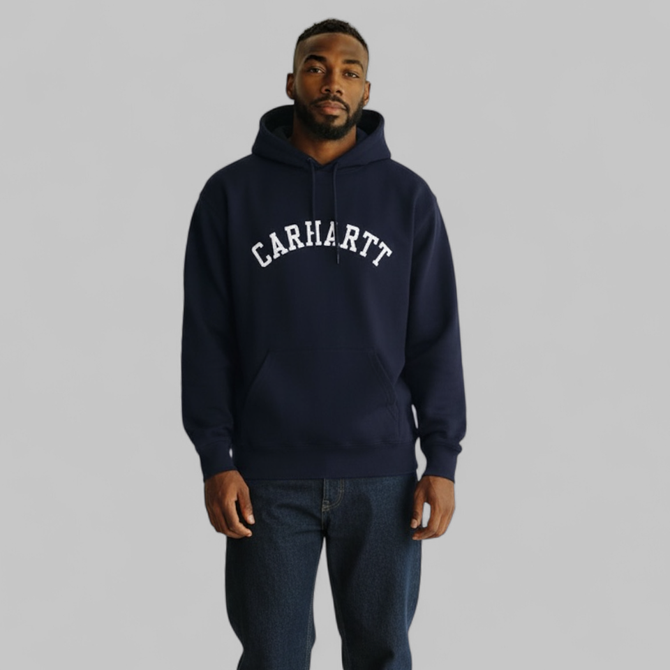HOODIE UNIVERSITY (DARK NAVY/WHITE) 3
