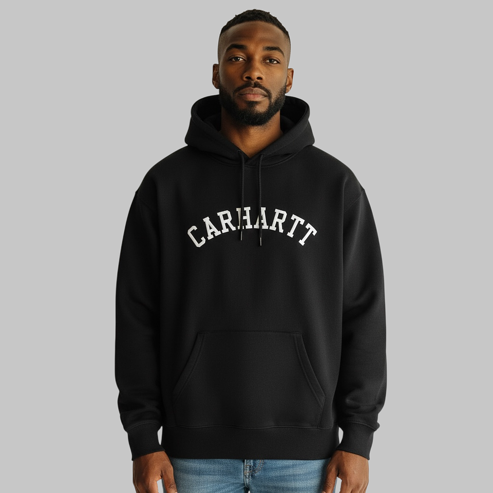 HOODIE UNIVERSITY (BLACK)  3