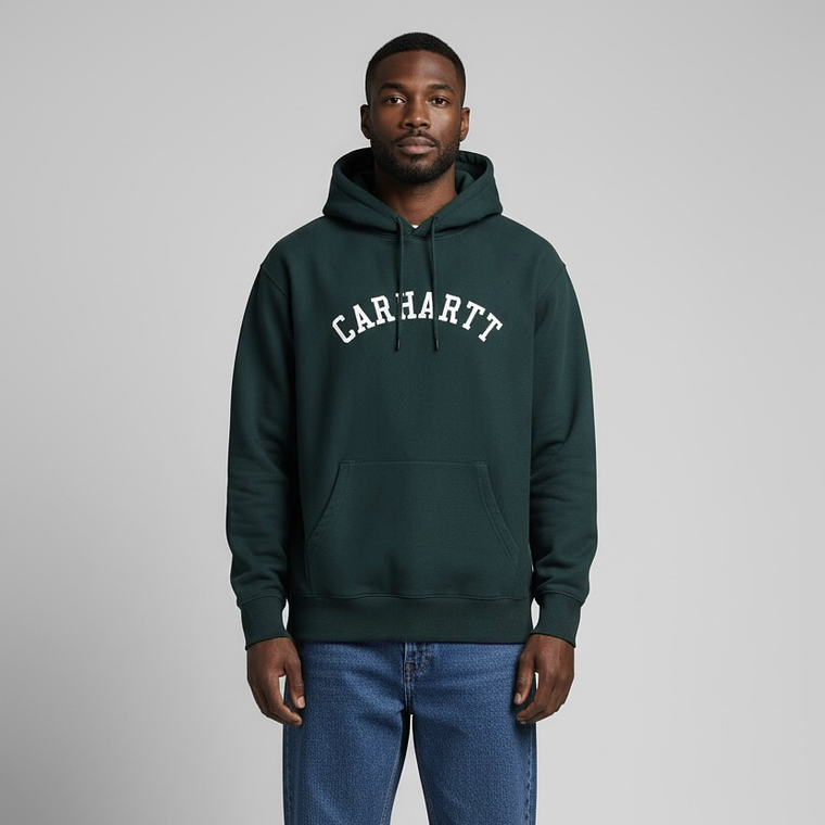 HOODIE UNIVERSITY (GREEN) 3