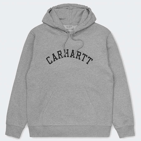 HOODIE UNIVERSITY (GREY/BLACK)
