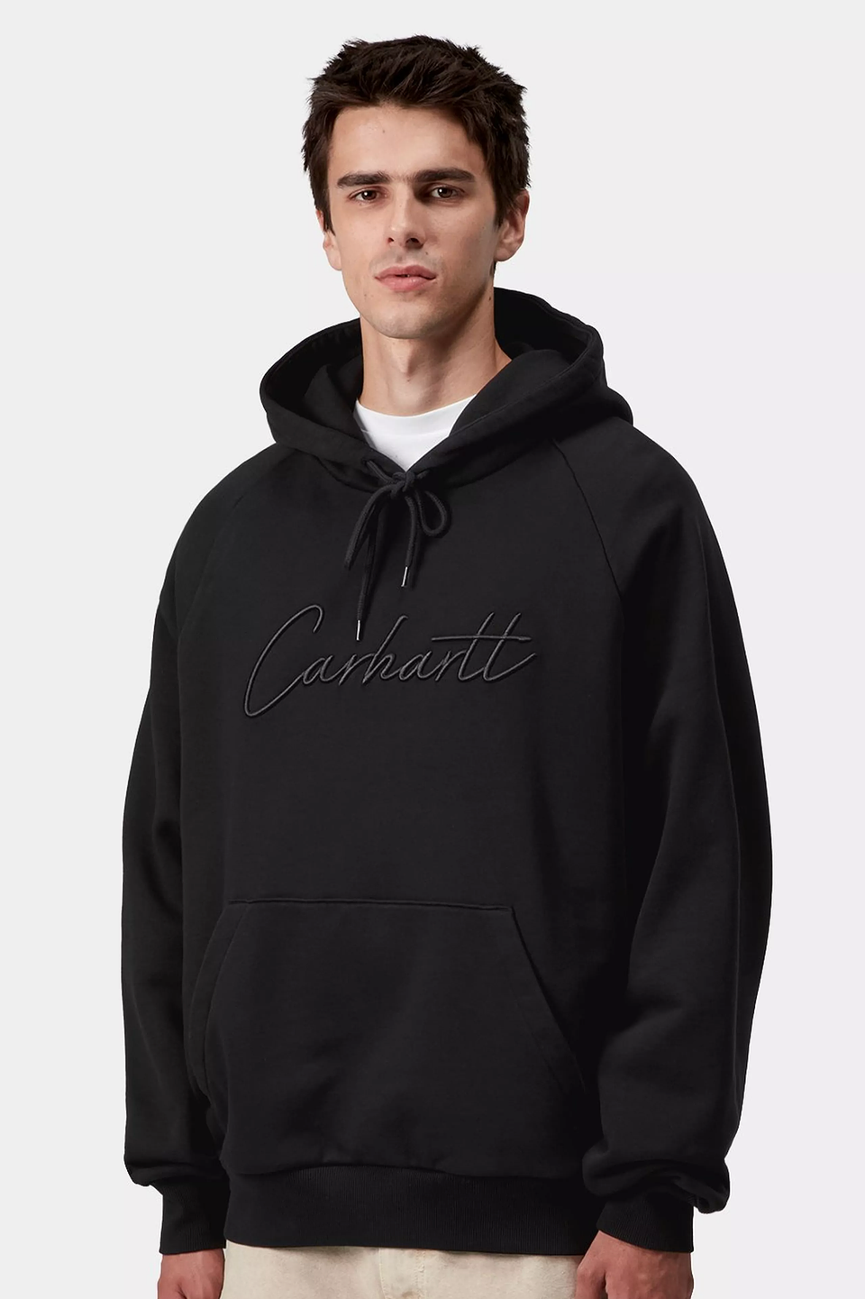 HOODED RAY SWEATSHIRT (BLACK) 2