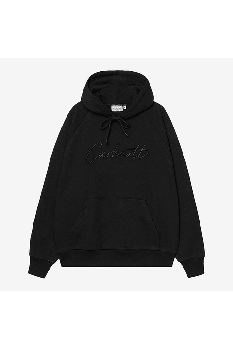 HOODED RAY SWEATSHIRT (BLACK)