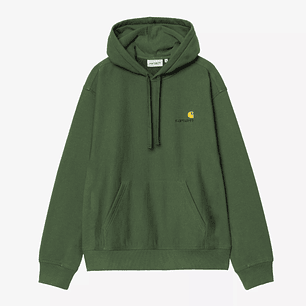 AMERICAN SCRIPT HOODIE (Green tree)