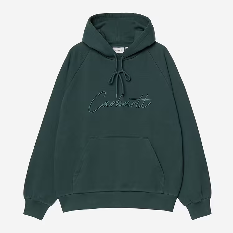 HOODED RAY SWEATSHIRT (GREEN)  1