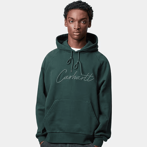 HOODED RAY SWEATSHIRT (GREEN) 