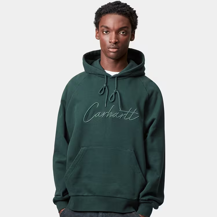 HOODED RAY SWEATSHIRT (GREEN)  2