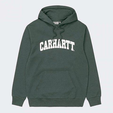 HOODED SWEATSHIRT UNIVERSITY (GREEN)