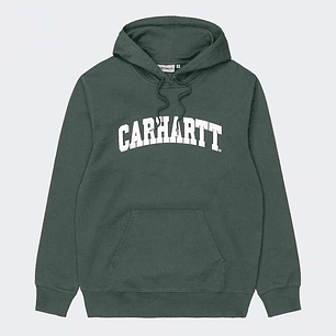 HOODED SWEATSHIRT UNIVERSITY (GREEN)