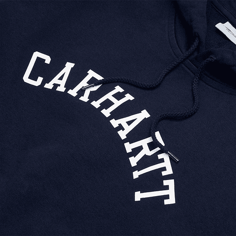HOODIE UNIVERSITY (DARK NAVY/WHITE)